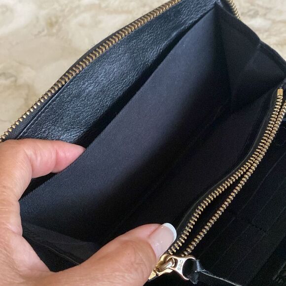 See By Chloe Python Leather Large Zippered Clutch Wallet - Picture 12 of 17